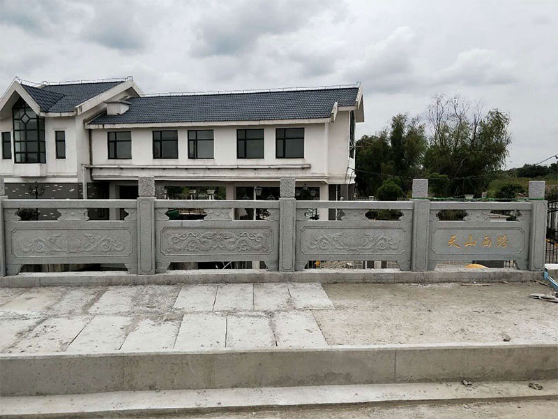 雙龍橋梁花崗巖石欄桿[編號(hào)318]