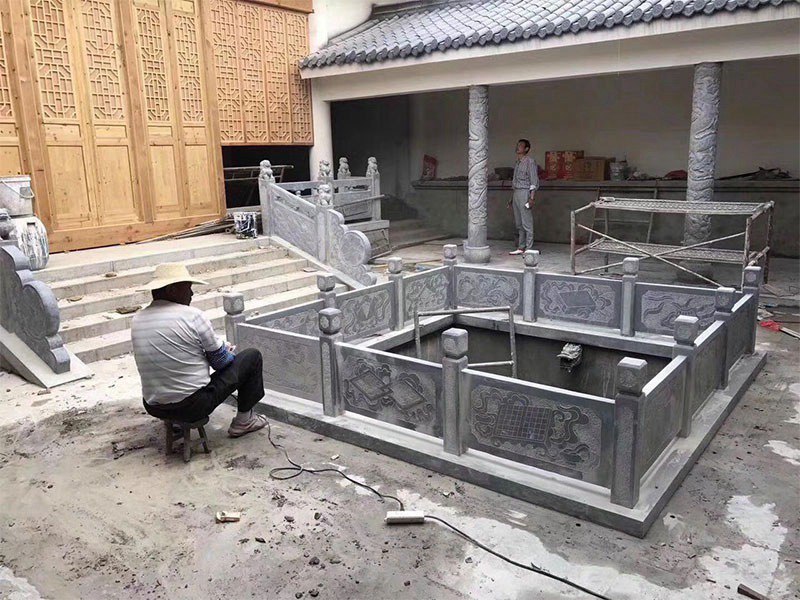 四合院花崗巖石欄桿[編號(hào)316]