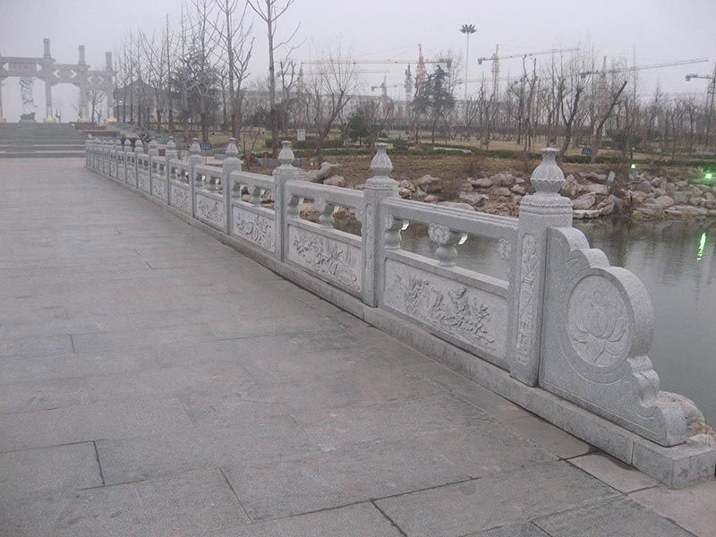 體育公園橋面石欄桿[編號(hào)343]