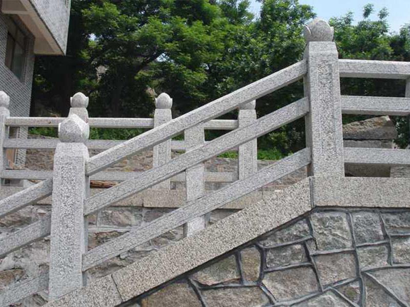 大型別墅臺(tái)階大理石欄桿[編號(hào)325]