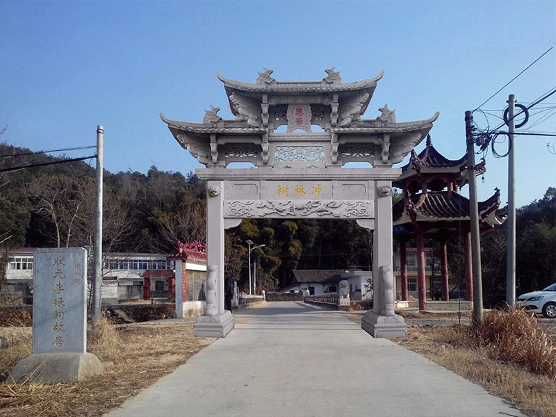 單門石牌樓訂購(gòu)