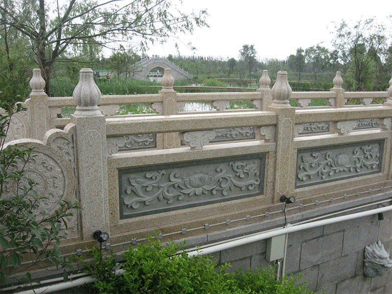 橋梁石護欄石欄桿